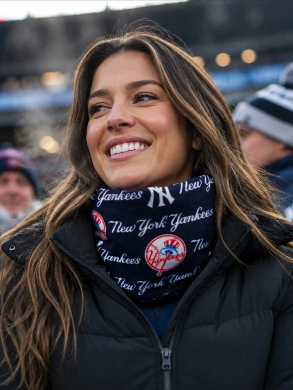 NY Yankees neck gaiter neck warmer fleece Scarf